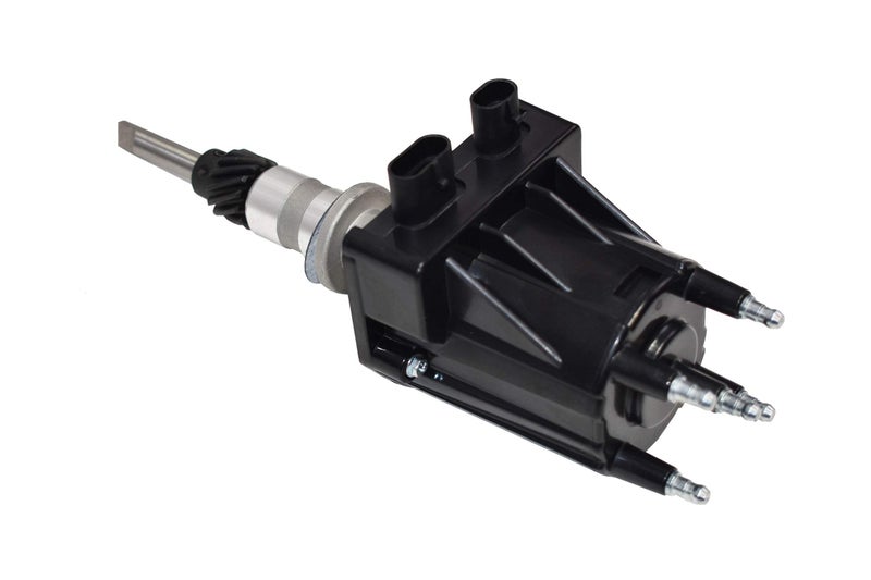 A-Team Performance EST Ignition Distributor - 4-Cyl Cap Rotor Kit, Ignition Coil & 455 Key - Compatible with Mercruiser, Chevy & Volvo Penta, Replaces J1171 & 590454 - Black Cap, Pack of 1 - Image 3